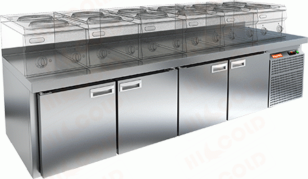 Стол морозильный  HICOLD  GN 1111/BT LT SH