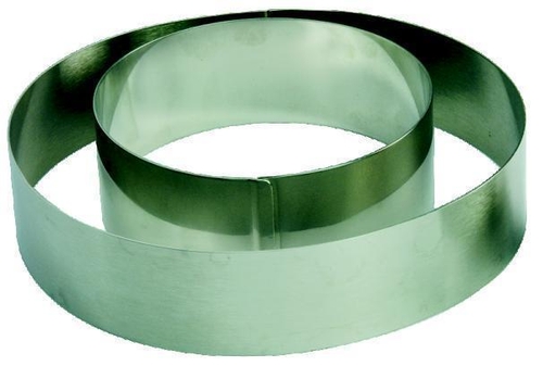 Форма кондитерская "Круг" d 8см h 4,5см, s/s