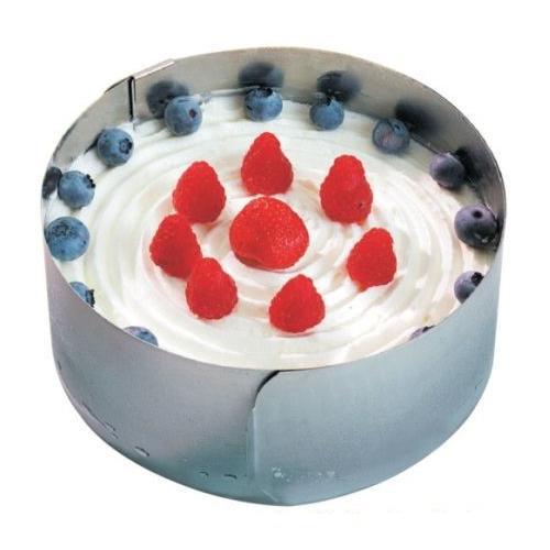 Форма д/выпечки "Круг" раздвижная, d15-30см, нерж.сталь