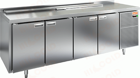 Стол охлаждаемый для салатов (саладетта)  HICOLD  SL1-1111GN (1/3)