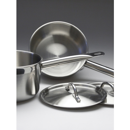 СОТЕЙНИК 6,3л нерж.тройное дно d=240 h=140, с двумя ручками, ИНДУКЦИЯ, LUXSTAHL