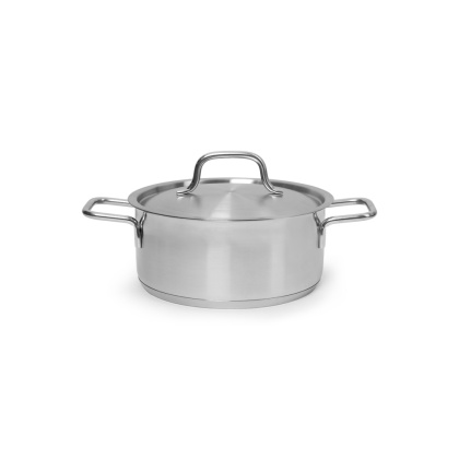 КАСТРЮЛЯ 2л нерж.тройное дно d=190 h=80, ИНДУКЦИЯ, серия "Satin" LUXSTAHL