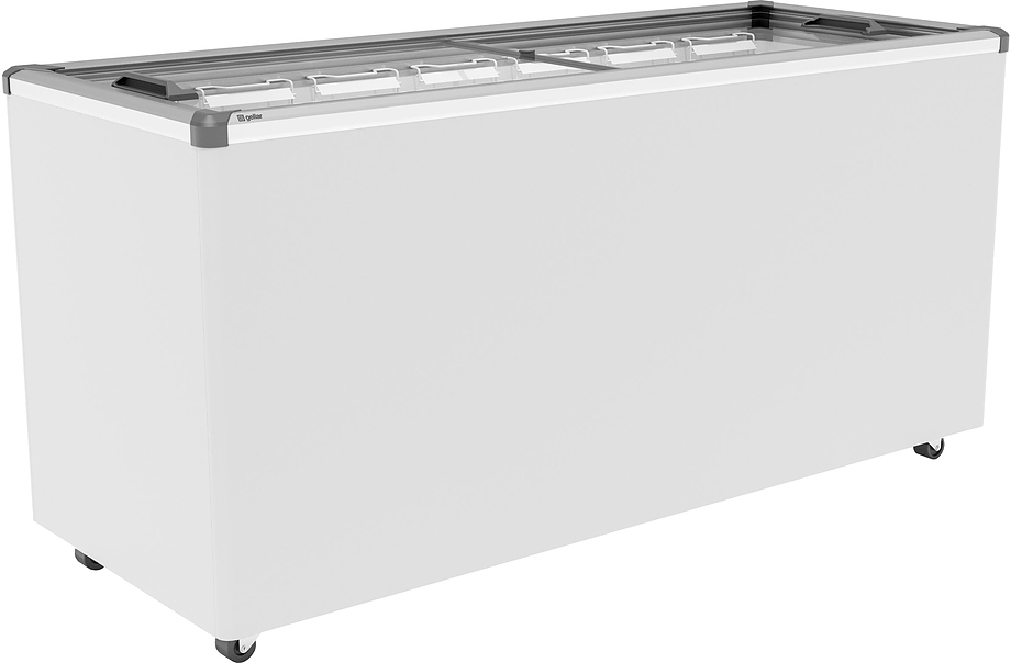 Ларь морозильный Frostor GELLAR FG 600 C V25 (алюминий), серый