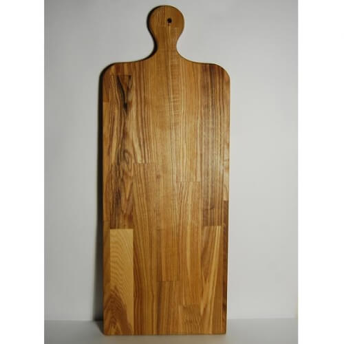 Доска сервировочная Classic 500х230мм h20мм (+ ручка 100мм), серия Classic, ясень/щит, цвет TR04