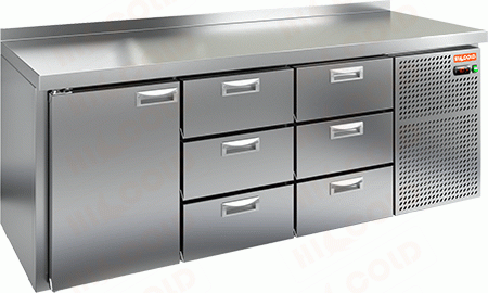 Стол морозильный  HICOLD  GN 133 BR2 BT