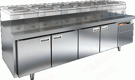 Стол морозильный  HICOLD  GN 1111/BT LT