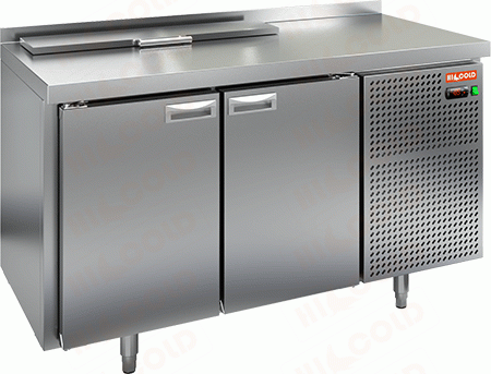 Стол охлаждаемый для салатов (саладетта)  HICOLD  SL1-11SN (1/3)