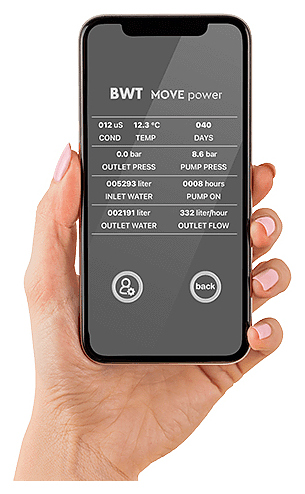 Мобильная установка обратного осмоса с деминерализацией BWT AQA Therm MOVE Powe
