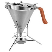 Воронка кондитерская металл для крема PADERNO 22см 47800-22 