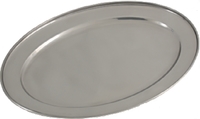 Блюдо овальное металл 30х22см MVQ 401300 