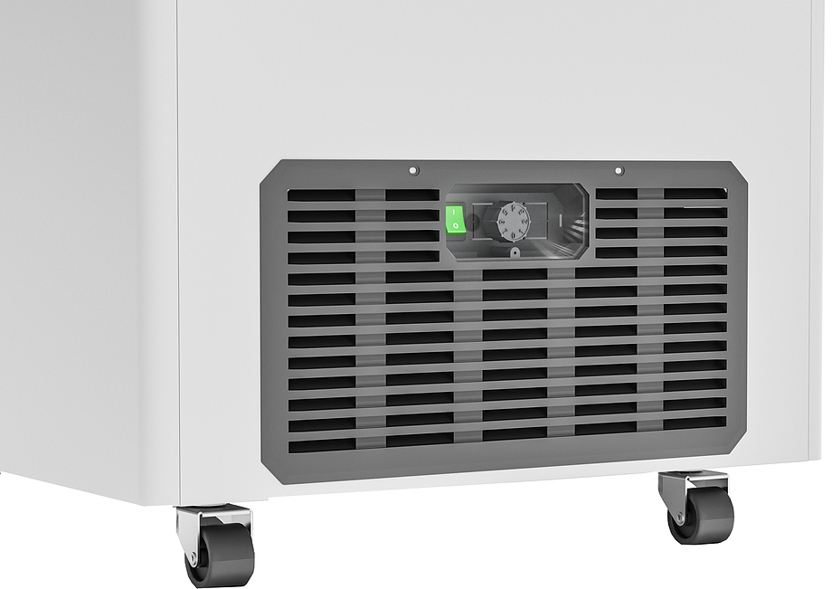 Ларь морозильный Frostor GELLAR FG 350 C V25 (алюминий) красный (R290)