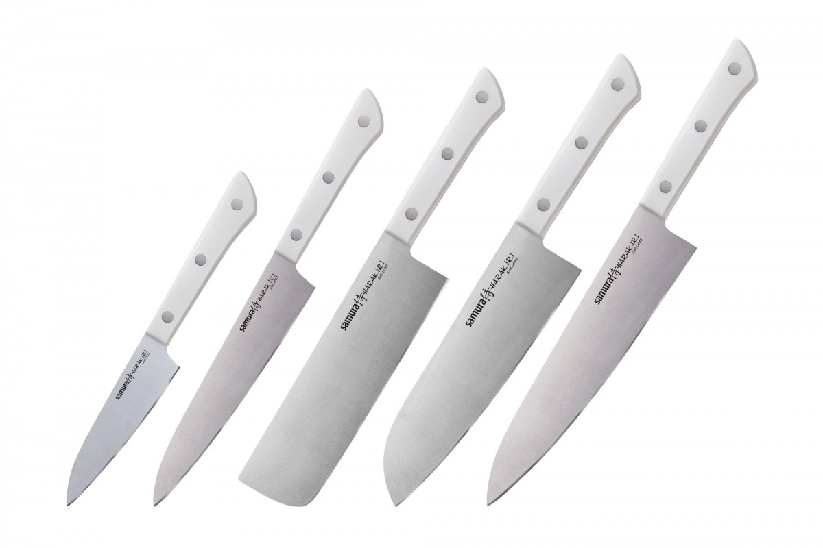 Набор из 5-и ножей Samura Harakiri SHR-0250W