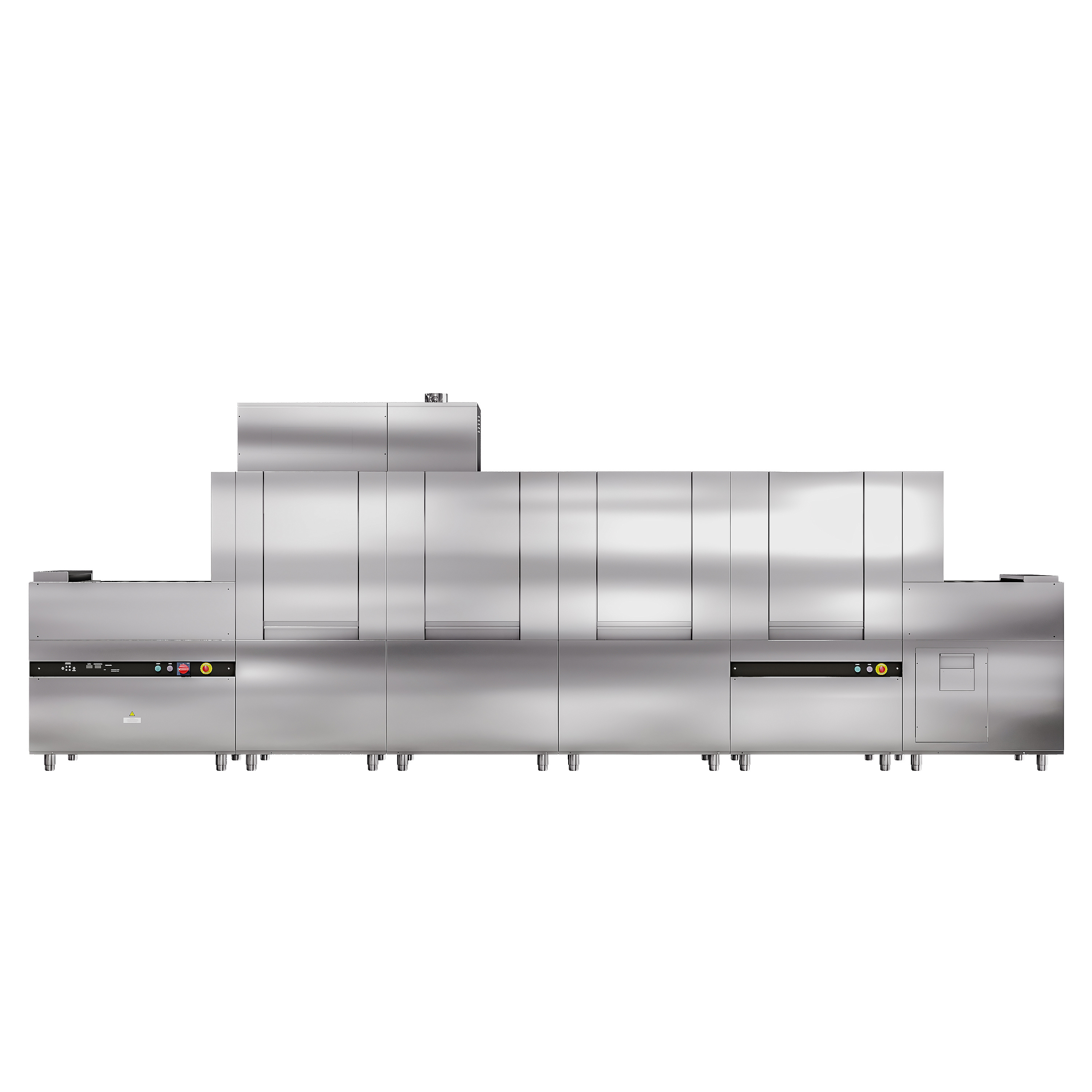 Машина посудомоечная туннельная МПТ-3000К с пальчиковым конвейером (правая)