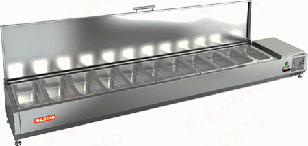 Настольная витрина HICOLD VRTU 5