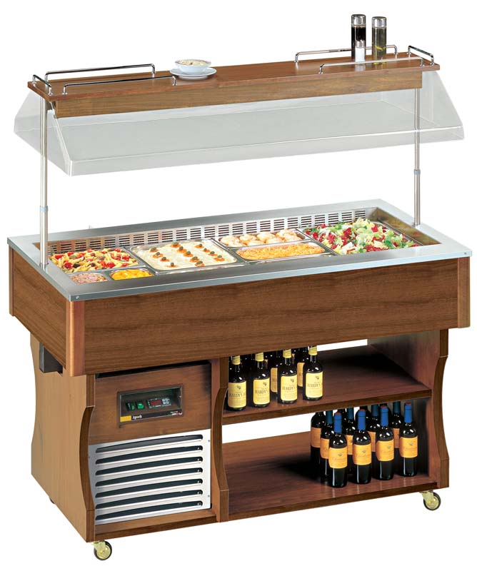 СТОЛ ШВЕДСКИЙ ОХЛАЖДАЕМЫЙ ОСТРОВНОЙ APACH ABR4 ISOLA