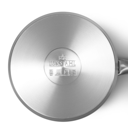 СОТЕЙНИК 1,3л нерж.тройное дно d=140 h=85, ИНДУКЦИЯ, серия "Satin" LUXSTAHL