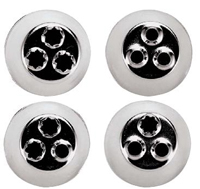 набор кондитерских насадок 4шт. 3см металл	