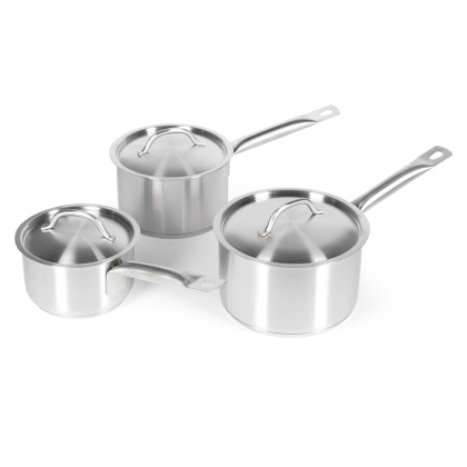 СОТЕЙНИК 2л нерж.тройное дно d=160 h=100, ИНДУКЦИЯ, серия "Satin" LUXSTAHL