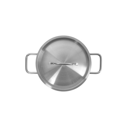 КАСТРЮЛЯ 2л нерж.тройное дно d=190 h=80, ИНДУКЦИЯ, серия "Satin" LUXSTAHL