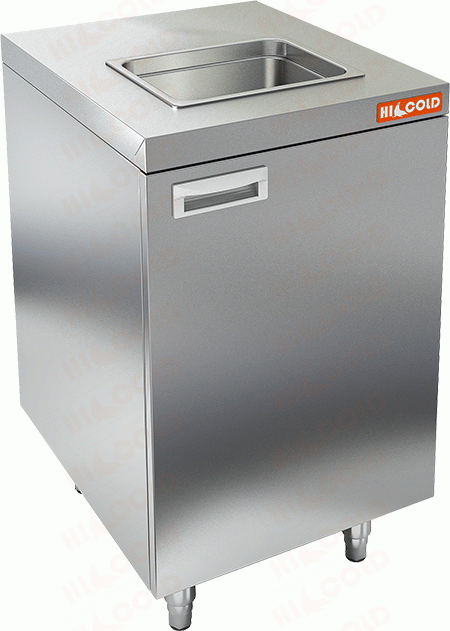 Стол закрытый с мойкой  HICOLD  НБМСЗМ-4/6