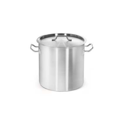 КОТЕЛ 50л нерж.тройное дно d=400 h=400, ИНДУКЦИЯ, LUXSTAHL