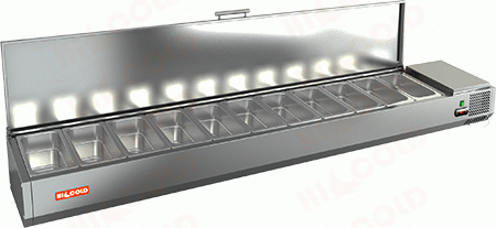 Настольная витрина к PZE3 HICOLD VRTU 5