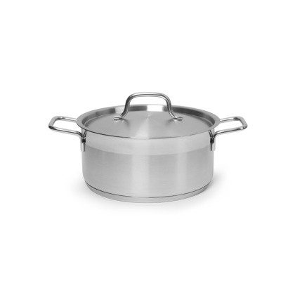 КАСТРЮЛЯ 3л нерж.тройное дно d=215 h=95, ИНДУКЦИЯ, серия "Satin" LUXSTAHL