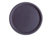 Поднос пластик APS кругл. D43 см черный 00515 