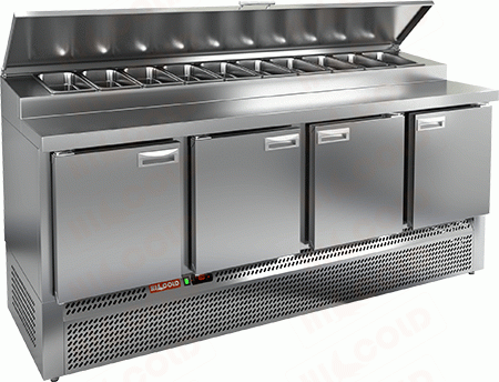 Стол охлаждаемый для пиццы  HICOLD  PZE1-1111/GN (1/3H)