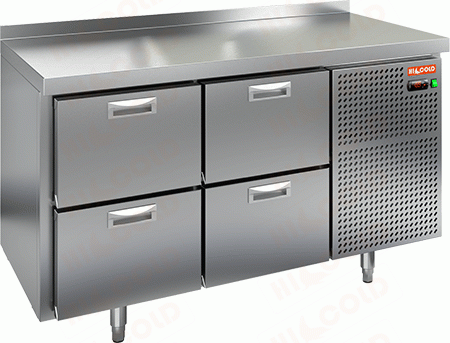Стол морозильный  HICOLD  GN 22/BT