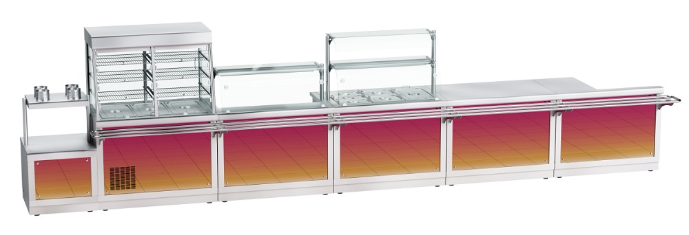 Прилавок для горячих напитков ПГН-70Х-02 - в разработке