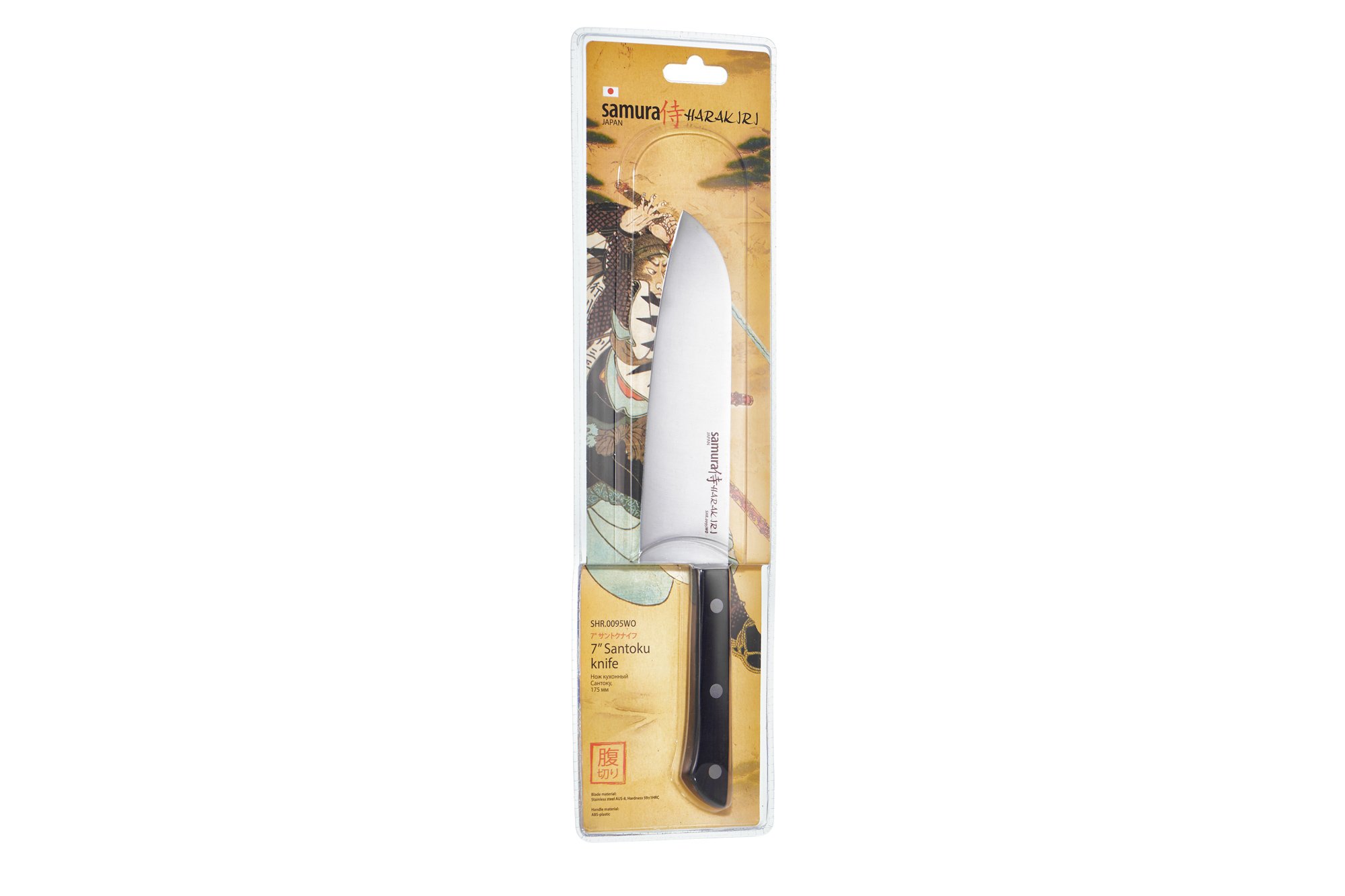 Нож Сантоку Samura Harakiri SHR-0095WO/K
