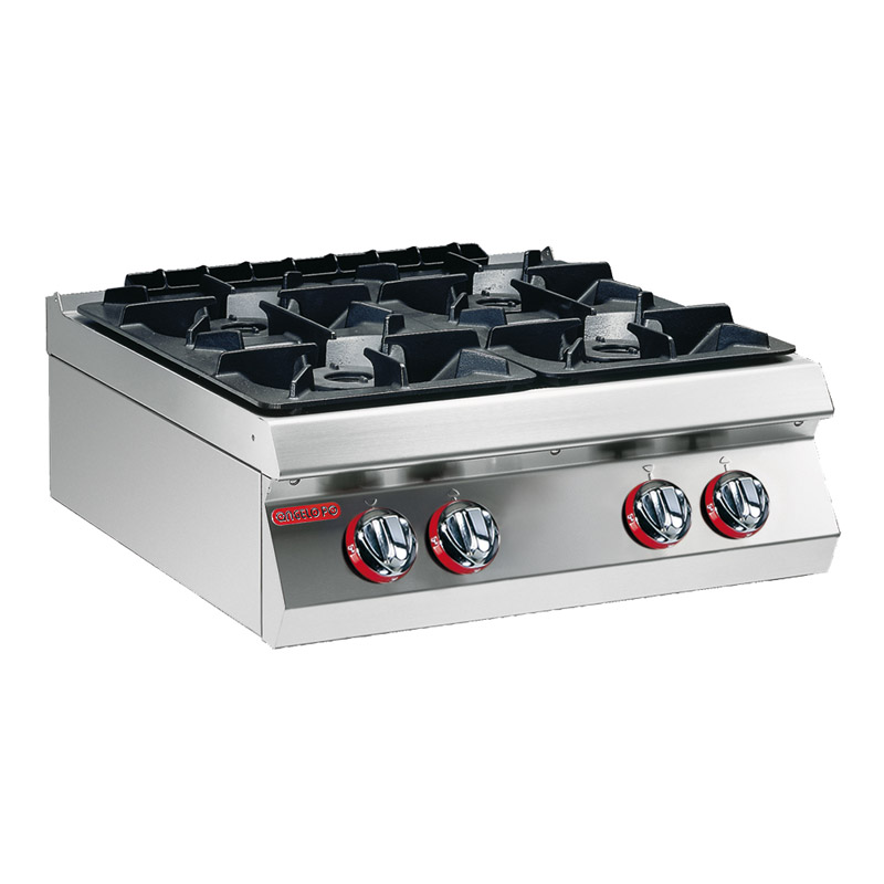 Плита 4 конфорочная 700серии ANGELO PO 1G0FA0 газ