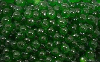 Шарики желейные 8-10мм, зеленые/яблоко, 3кг