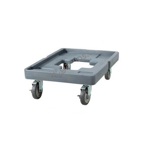 Тележка для термоконтейнеров 71х53см h23см, цвет серый