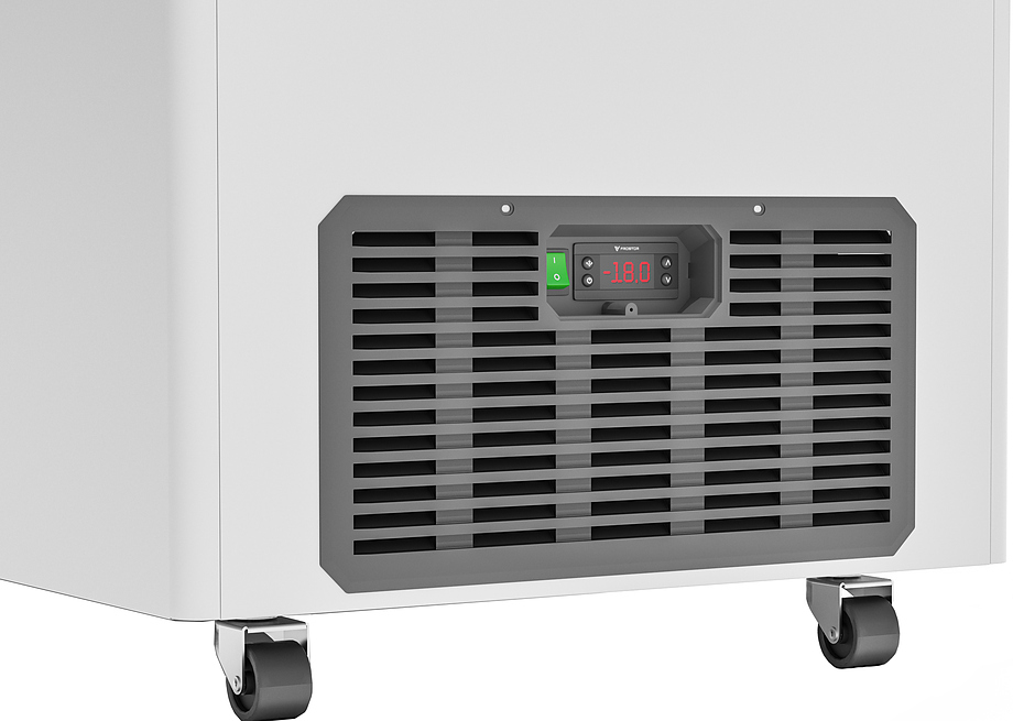 Ларь морозильный Frostor GELLAR FG 600 C V25 (алюминий) красный