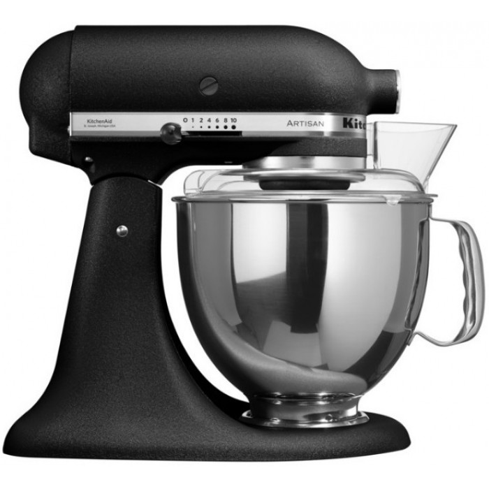 Планетарный Миксер KitchenAid ARTISAN 4.8 л, чёрный матовый, 5KSM150PSEBK