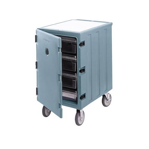 Термоконтейнер 81,5х55см h95,5см, для пищевых лотков 46х66 см, на колесах