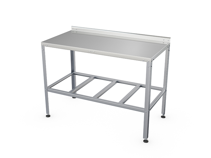 Столы разделочные серия "Бюджет" СР-Б СР-Б-1- 950.800-02 (СР-3/950/800-Э) с бортом