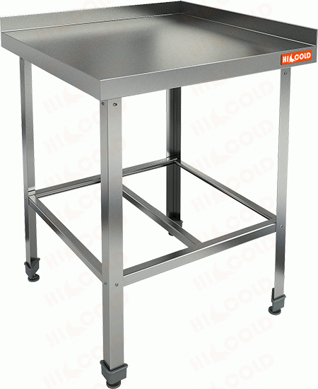 Стол угловой открытый с бортом  HICOLD  НБМСУН-6/5Б