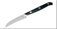 Нож для чистки овощей изогнутый MVQ MESSER 8см 216089 