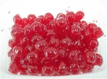 Шарики желейные 10-12мм, красные/вишня, 3кг
