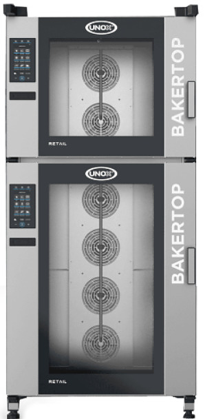 Пароконвектомат UNOX BakerTop Retail XETC-12EU-YPRMN