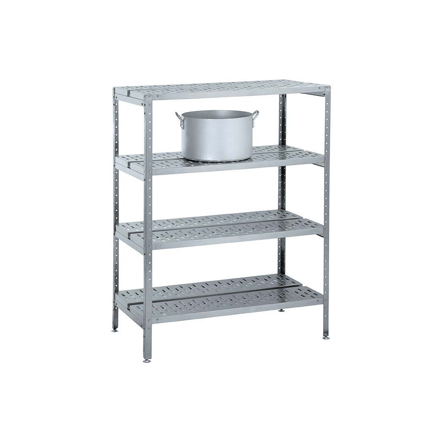 Стеллаж кухонный серия "Стандарт" СТК-С СТК-С-1200.650.1600-02-Н-ПП (СТКН-1200/650Р)