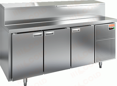 Стол охлаждаемый для пиццы  HICOLD  PZ1-111/GN (1/3H)