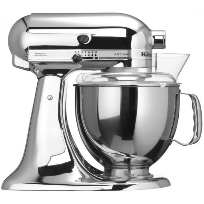 Планетарный Миксер KitchenAid ARTISAN 4.8 л, хром, 5KSM150PSECR