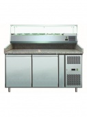 Холодильник-рабочий стол для пиццы GASTRORAG PZ 2600 TN/VRX 1500/380