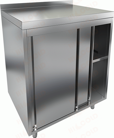 Стол закрытый купе с бортом  HICOLD  НБМСЗКВ-7/5Б