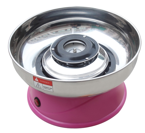 Аппарат для приготовления сахарной ваты STARFOOD ( диам.290 мм), розовый