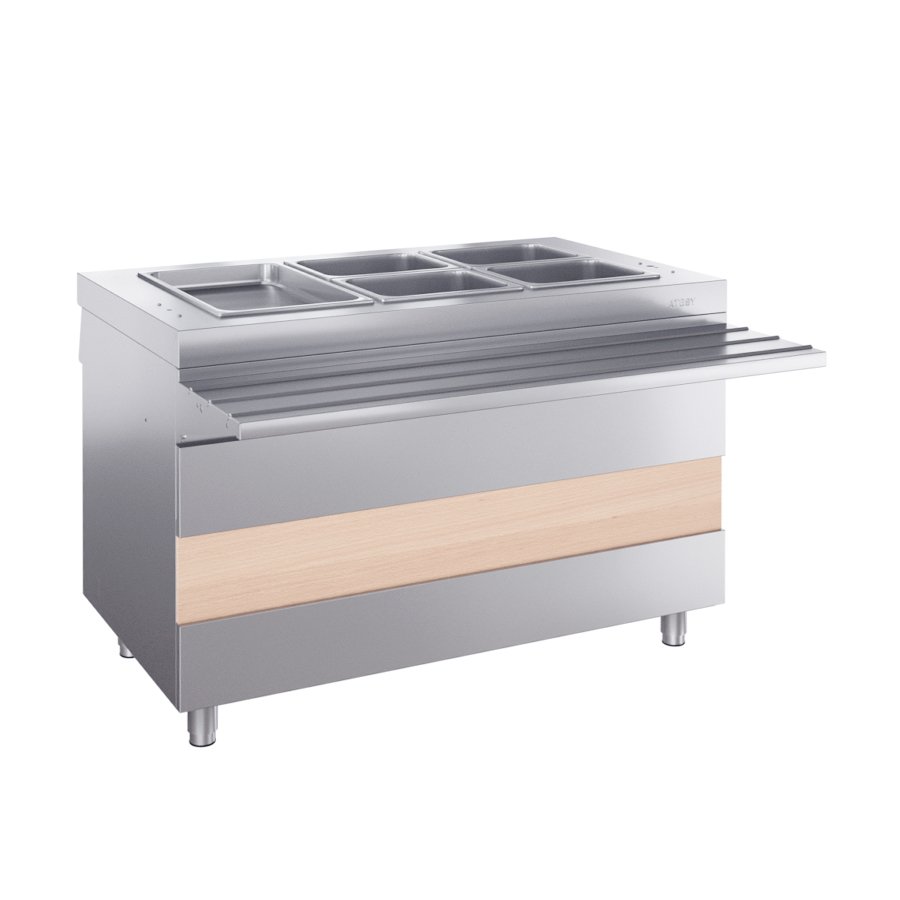 Ривьера - мармит 2-х блюд паровой без г/ё (1200мм)